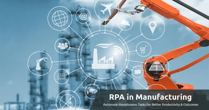 RPA in Manufacturing – Automate Monotonous Tasks for Better Productivity & Outcomes