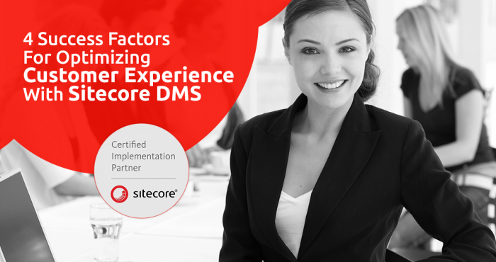 4 Success Factors for Optimizing Customer Experience with Sitecore DMS
