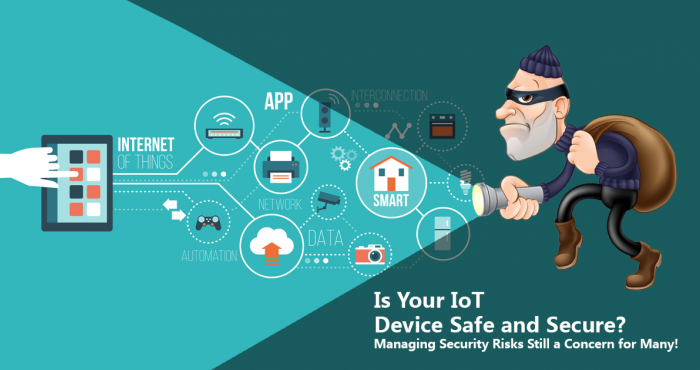 Is Your IoT Device Safe and Secure? Managing Security Risks Still a Concern for Many!