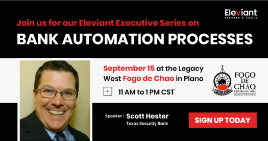 Join us for our Eleviant Executive Series – Bots for your Bank