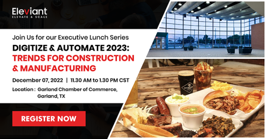 DIGITIZE & AUTOMATE 2023: Trends for Manufacturing & Construction